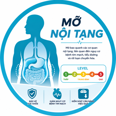 Chỉ số mỡ nội tạng là gì?